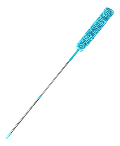 Plumero Retráctil Para Limpieza Con Poste Extensible, Azul