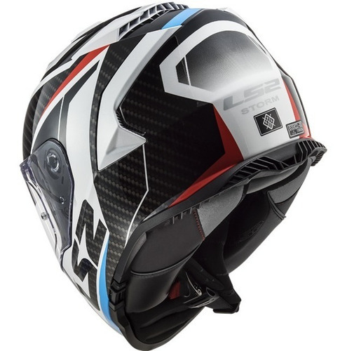 Casco Integral Ls2 Ff800 Storm Racer - En Teo Motos Color Azul/Rojo Tamaño del casco S