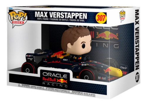 Funko Pop Max Verstappen 307 Oracle Red Bull