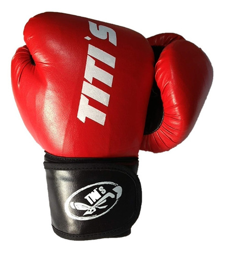 Guantes Boxeo Kickboxing Titi´s Mod. Etiqueta Azul 