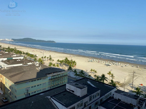 Imagem 9 de 15 de Amplo Apartamento De 1 Dormitório, 1 Vaga, Prédio Frente Praia Na Tupi - Si1868