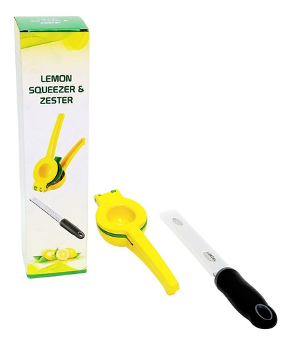 Set De Exprimidor De Limón Y Rallador De Limón De 2 Piezas,