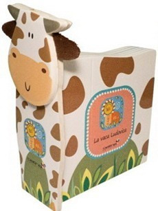 Libro Para Bebe Con Forma Animal La Vaca Ludovica