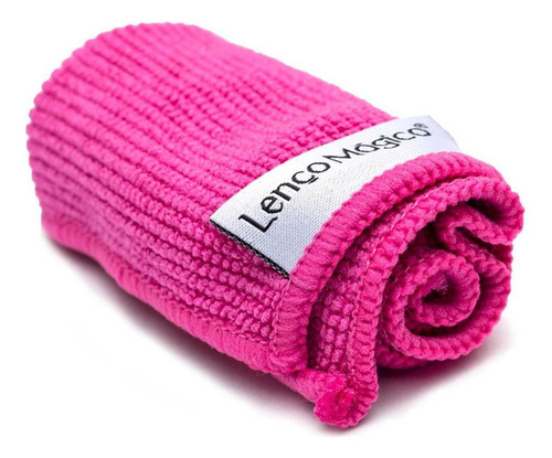 Pano Para Limpeza Tela Tv Notebook Celular Oculos - 20x30cm Cor Rosa Liso