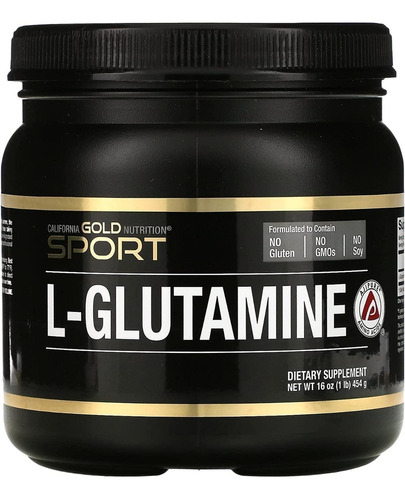 L Glutamina En Polvo, Gold Nutrition 454g,
