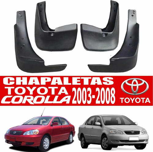 Kit Chapaletas Corolla New Sensation 2003 Al 2008 Toyota