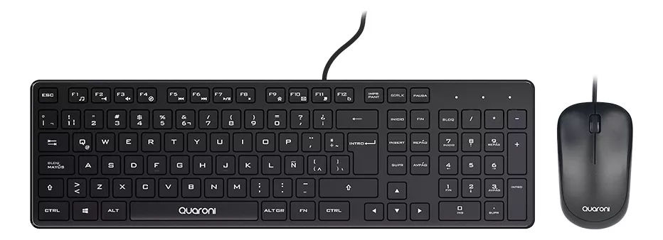 Primera imagen para búsqueda de teclado y mouse inalambrico