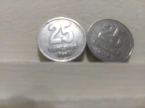Monedas De 25 Centavos