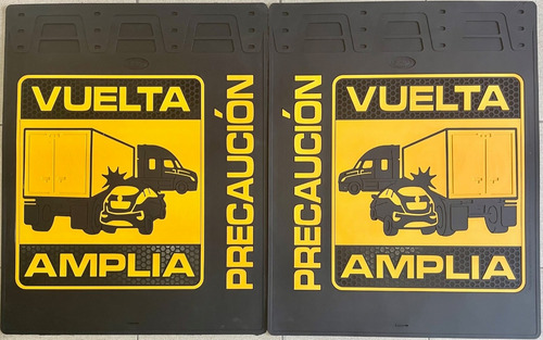 Loderas Precaución Vuelta Amplia (par)