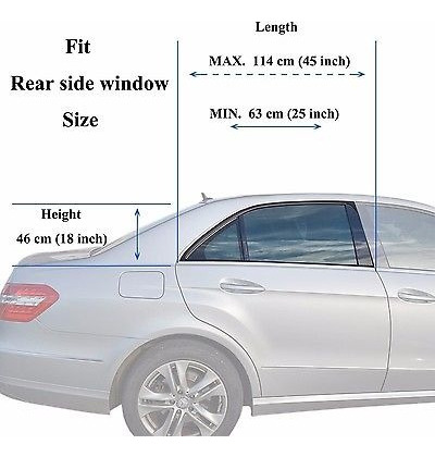 2pcs Sol Sombra Malla Cubierta Bebé Uv Protector Protector C