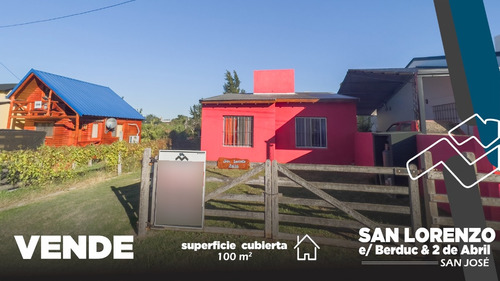 Dos Viviendas Casas En Espejo -nuevas- San José, Colón, Entre Ríos