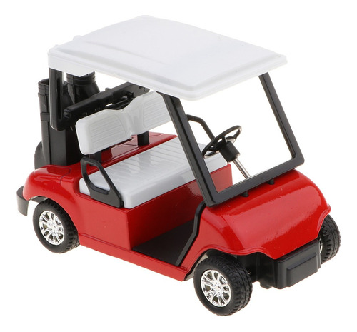 Mini Carrito De Golf De Aleación Extraíble A Escala 1:20