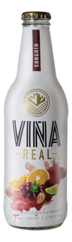 Paquete De 3 Cooler Viña Real Sangría 330 Ml