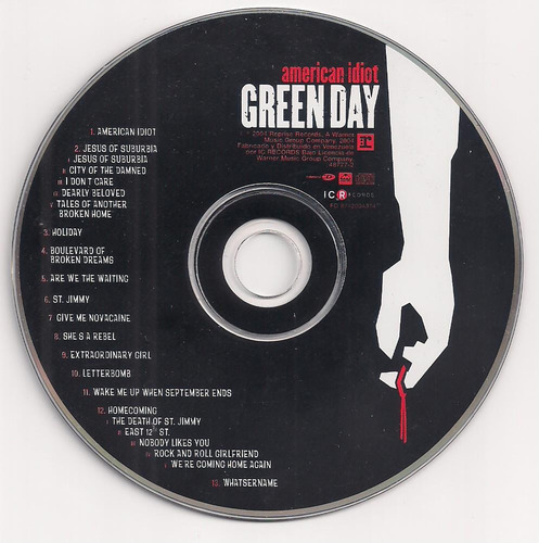 Cd Green Day / American Idiot