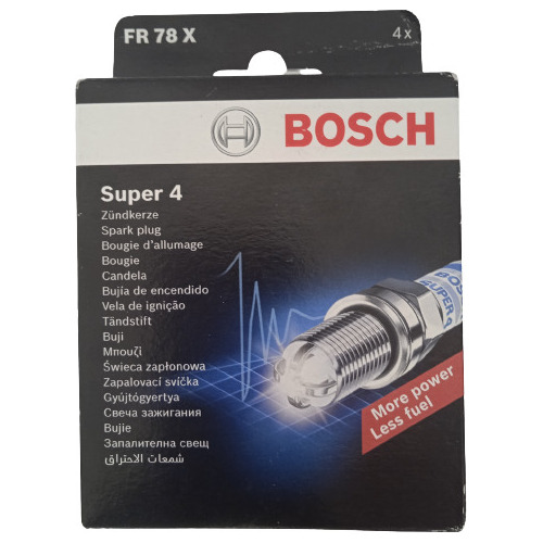 Bujias Bosch Fr78x Super 4 Toyota Camry 2.2i 16v Wagon