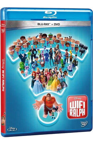 Wifi Ralph Bluray Más Dvd