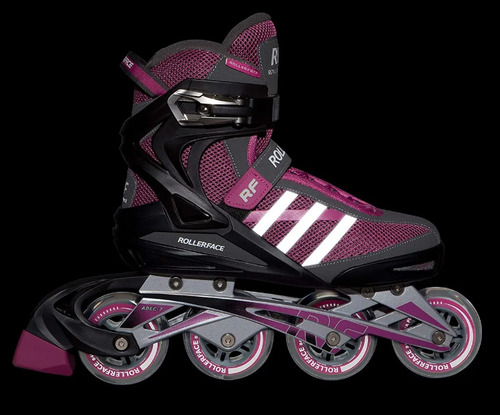 Patines En Linea Rollerface Rfsport Magenta