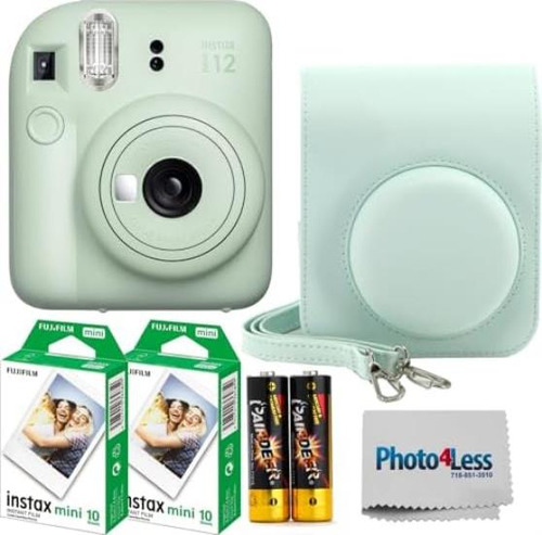 Cámara De Película Instantánea Fujifilm Instax Mini 12 (verd