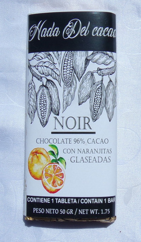 Tableta De Chocolate 96% X Unidad - Edicion Especial Frutos