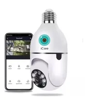 Comprar Foco Camara 360 Wifi Security Espia Ip Vision Nocturna Hd