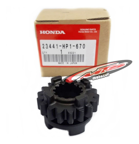 Engranaje Caja Tercera 3ra Sobre Eje Primario Original Honda Trx 450 R 04-05 Moto Sur