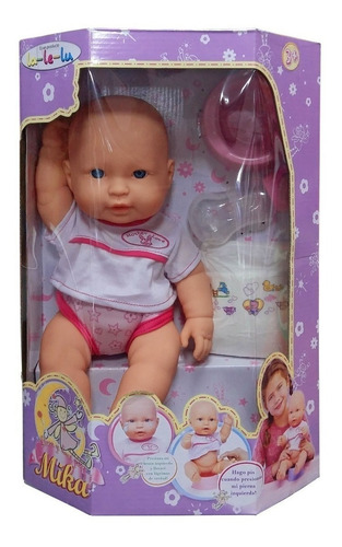 Muñeca Bebe Bebote Mika Llora Y Hace Pis La-le-lu