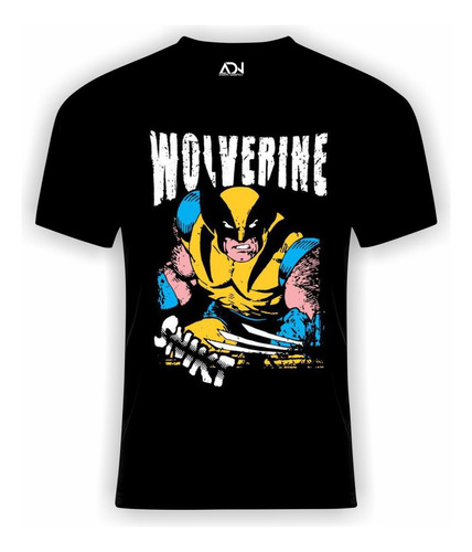 Remera Estampada Wolverine / X-men / Heroes / Marvel / Serie