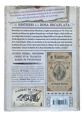 Sherlock, Lupin Y Yo 3: El Misterio De La Rosa Escarlata (Usado)