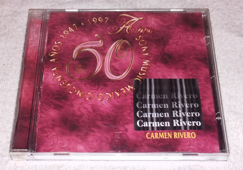 Cd Carmen Rivero / 50 Años Sony Music