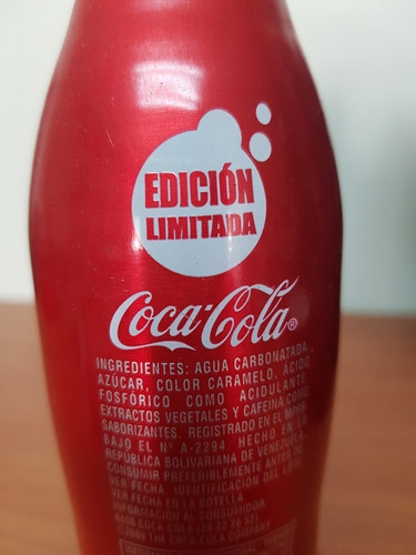 Botellas De Coca Cola. Edicion Limitada. Llenas.