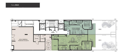 Venta En Nueva Córdoba - Planta Baja De 66 Metros Propios Y Patio Exclusivo