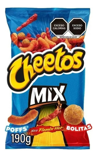 2 Pzas Botana Sabritas Cheetos Mix Surtida 190 G