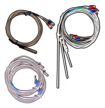 Comprar Termocupla Tipo K 1 Metro 0-600c M8 Sonda Resorte Compresion