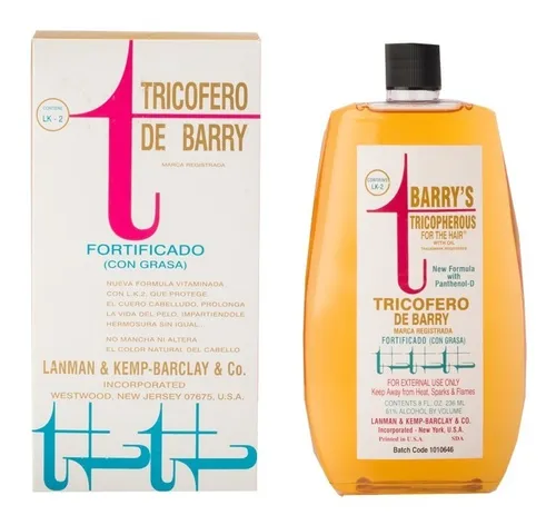 Tricofero De Barry Fortificado Con Grasa