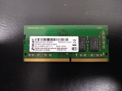 Memória Lenovo 8gb Ddr4 2666 Mhz