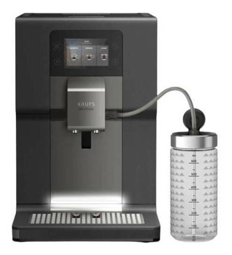 Cafetera Krups Intuition preference + EA875 super automática gris expreso 220V - 240V