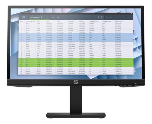 Monitor Hp P22h G4 De 21.5  Ips Fhd Dp Hdmi Vga Vesa