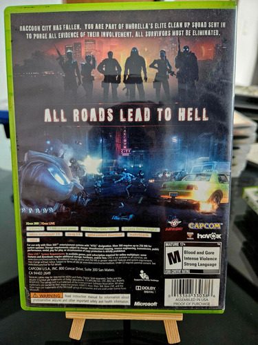 Resident Evil Operation Racoon City Xbox 360 (Usado)