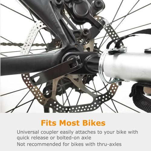 Remolque Para Bicicleta Y Carriola Para Mascotas Xl