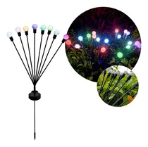 Comprar Luces Solares Estaca Jardin Exterior Multicolor Bombillas