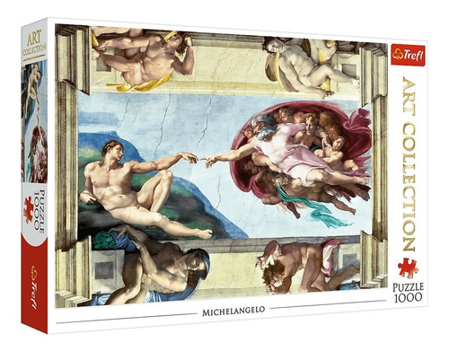 Rompecabeza Trefl Coleccion De Arte Michelangelo 1000 Febo