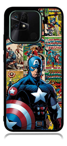 Funda Case Para Xiaomi Redmi 10c Capitan America