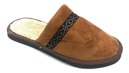 Pantufla De Hombre Con Guarda Y Piel (kamariana)