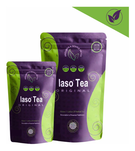 Iaso Tea Premium® Té Adelgazante Posparto Antiestrés 