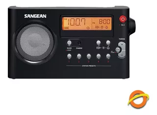 Radio Sangean Portatil Digital Am Fm Bi Banda Hogar Oficina