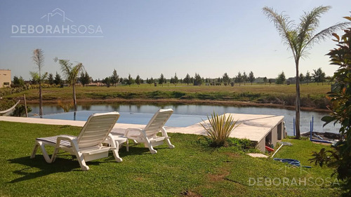 Alquiler Anual Con Muebles Casa Al Agua Con Pileta - Barrio El Naudir Escobar