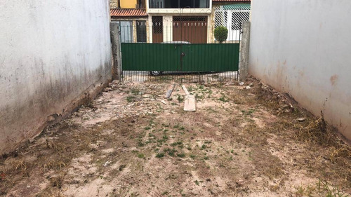 Terreno À Venda, 125 M² Por R$ 255.000,00 - Jardim Milena - Santo André/sp - Te1034