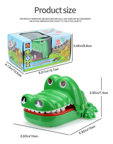 Tenso Y Emocionante Juego De Fiesta Biting Hand Crocodile Pa