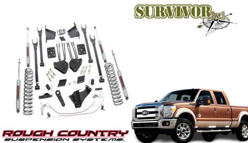 Suspension 6pulgadas Rough Country Ford F250 4link