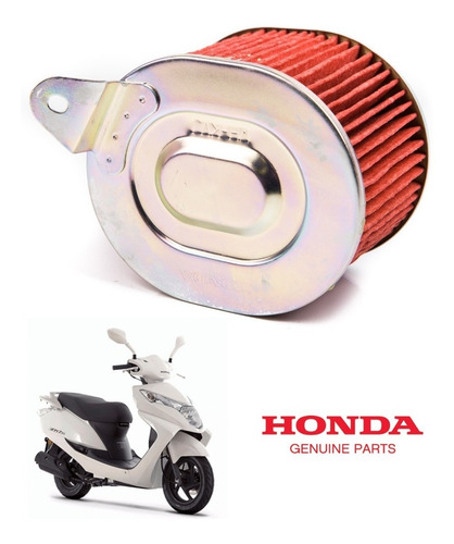 Filtro De Aire P/ Elite 125 Linea 2016 Honda Original Full
